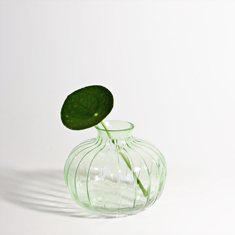Minivaso de vidro Lis 3 - verde
