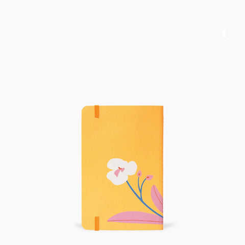 Caderno pocket Orquídea sem pauta SchizziBooks - 9 x 13.5 cm