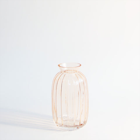Minivaso de vidro Lis 2 - rosa