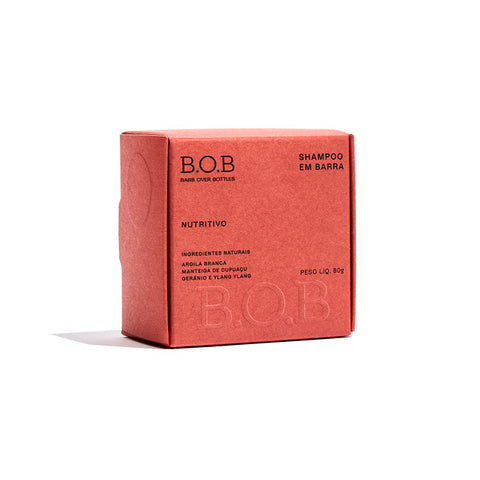 Shampoo em barra B.O.B nutritivo - 80g