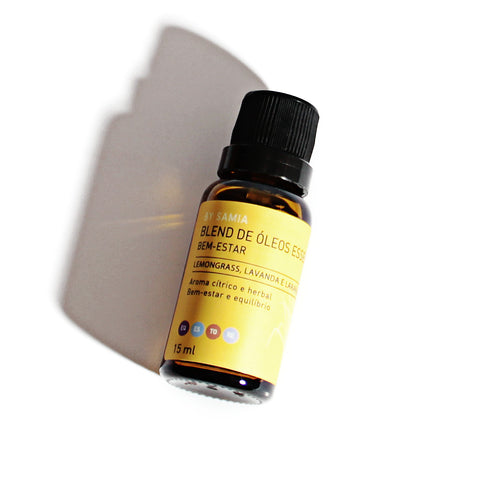 Blend de óleos essenciais Bem-estar - 15 ml